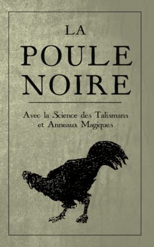 Poule noire avec la - poule,