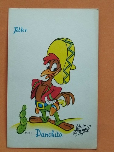 Carte postale pub chocolat - postale,