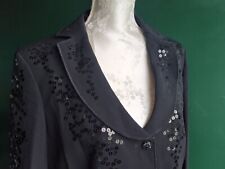 Moschino Cheap and Chic Blazer femme à sequins taille 42 Made in Italy