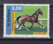 France année 1998 Nature de France Chevaux  Le Trotteur N°3183** réf 11466