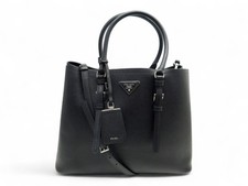 SAC A MAIN PRADA BN2838 GM CUIR SAFFIANO NOIR BANDOULIERE HAND BAG 4000€