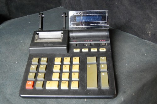 Calculatrice imprimante - calculatrice,