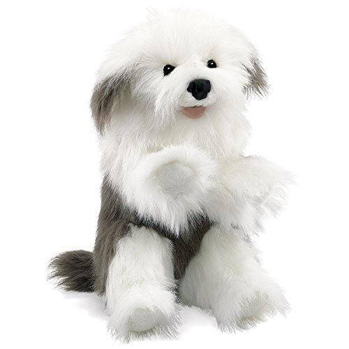 Folkmanis sheepdog hand puppet - folkmanis,