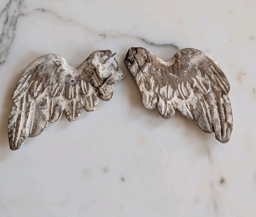 Ancienne paire ailes anges - paire, d'anges