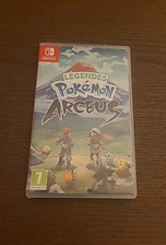 boîte vide Switch Légendes POKEMON ARCEUS