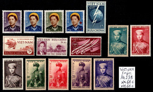 Vietnam empire timbres n - vietnam,