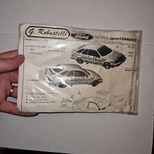 TRANSKIT ROBUSTELLI Ford  Sierra 500Kms Monza 1986 OPPITZHAYSER sur  base solido