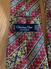 cravate dior vintage