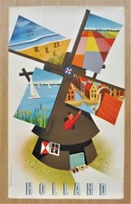 Affiche ancienne holland - affiche,