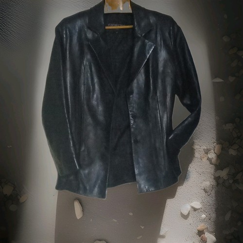 Giorgio veste blazer cuir noir - giorgio,