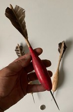 rare jeu de trois grandes fléchettes de 30 cm - jeux traditionnels