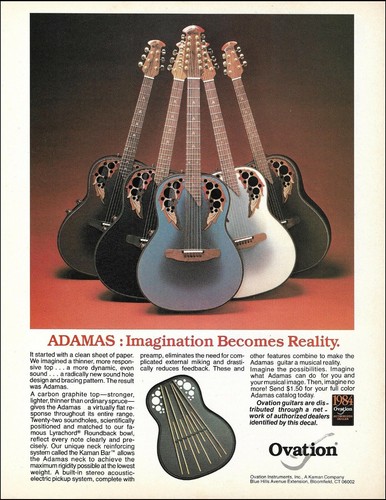1984 ovation adamas - 1984, lyrachord