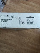 Support Double Écran blanc