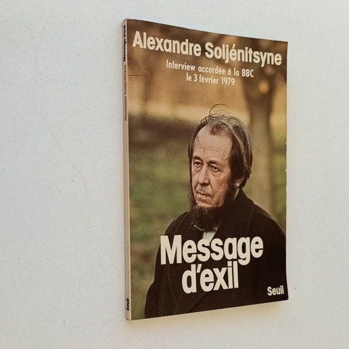 Message exil alexandre - d'exil,