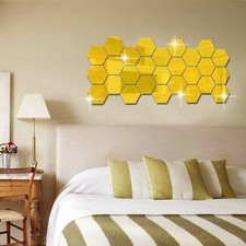 24x Acrylique 3D Miroir
