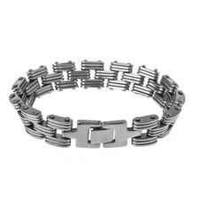 Stainless steel bracelet - stainless,