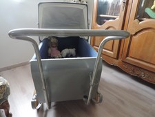 Ancien Landeau de Poupée Années 50 Vintage