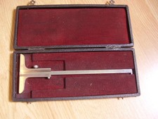 OUTIL DE MESURE JAUGE DE PROFONDEUR P. ROCH  ETALON ROLLE SUISSE