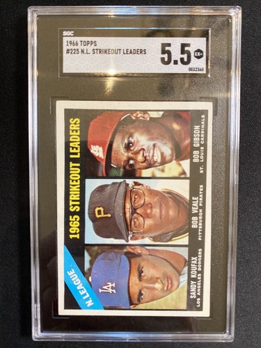 1966 topps sandy koufax - 1966, bob