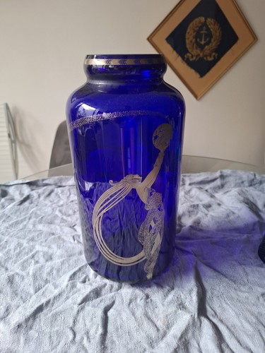Vase ancien erte fireflies - ancien, "fireflies"