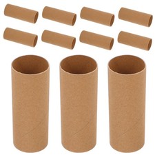  20 pièces rouleaux de papier pour l'artisanat tubes en carton pratiques