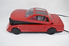 VINTAGE REMBOBINEUR DE CASSETES VIDEO EN FORME DE VOITURE DE COURSE EUROPSONIC