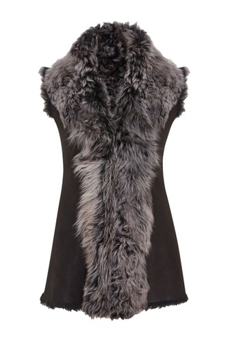 Gilet peau mouton - gilet,