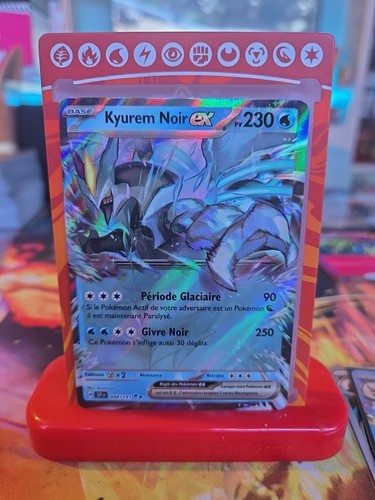 Carte pokémon kyurem - kyurem, noir
