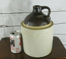 NICE ANTIQUE STONEWARE JUG