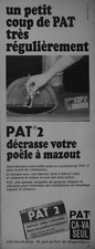 PUBLICITÉ DE PRESSE 1967 PAT