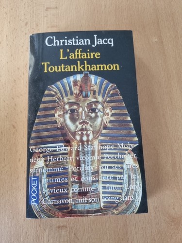 Livre affaire toutankhamon - livre, l'affaire