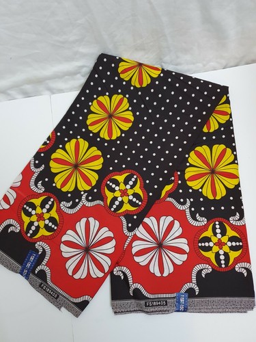 Tissu africain polycoton
