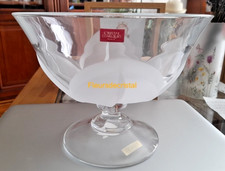 Cristal d'arques 1 coupe sur pied  modele Florence neuve
