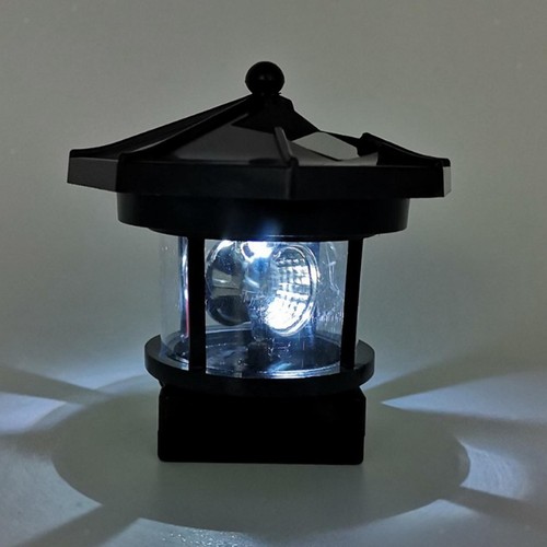 Solaire phare tournant - tournant, lampe
