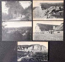 5 Carte postale Les Petites Dalles Années 1910 à 1920