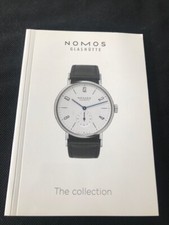 Catalogue montres NOMOS avril 2019 66 pages en anglais + tarif €