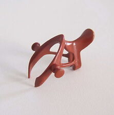 PLAYMOBIL (B8214) WESTERN - Selle Marron avec Fixation Attelage Chariot & 3152