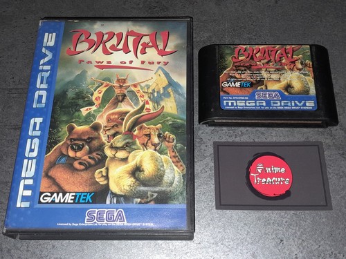 Jeu sega megadrive brutal - jeu, :