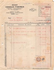 1933 MAISON AMIEUX FRERES A