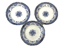 3 Longwy Louis XV soup plates