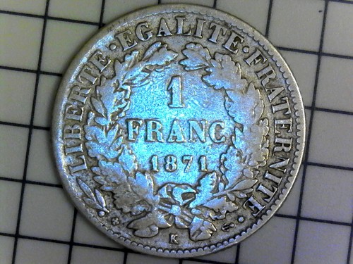 Franc cérès 1871 - 1,