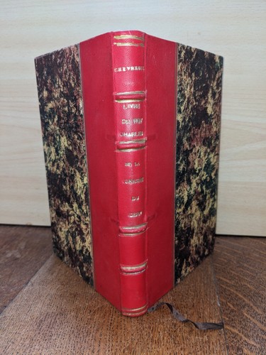 Livre ancien chevreul - livre, chevreul-livre
