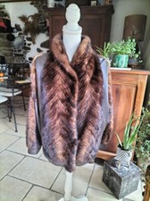 blouson femme fourrure en vison véritable