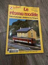 Le Train - le réseau modèle - train et paysage - ambiance du périgord