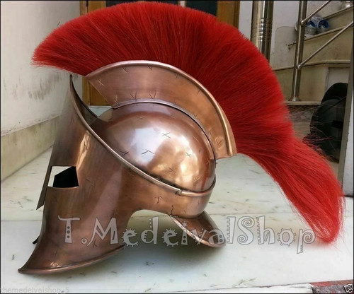 Casque spartiate vintage - , en