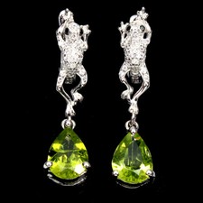 925 Argent Sterling Boucles