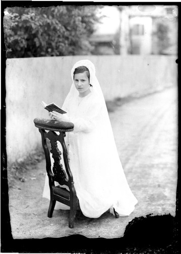 Portrait communiante communion