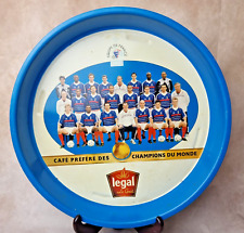 Plateau Publicitaire Équipe  France Football 1998 - Coupe du Monde - Café Legal