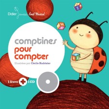 Comptines pour compter - Cécile Hudrisier + 1 CD