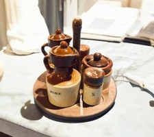 Serviteur épices condiments - /,